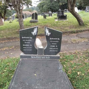 MAPHUMULO Esau N. 1932-2013 &amp; Mable N. 1935-2009