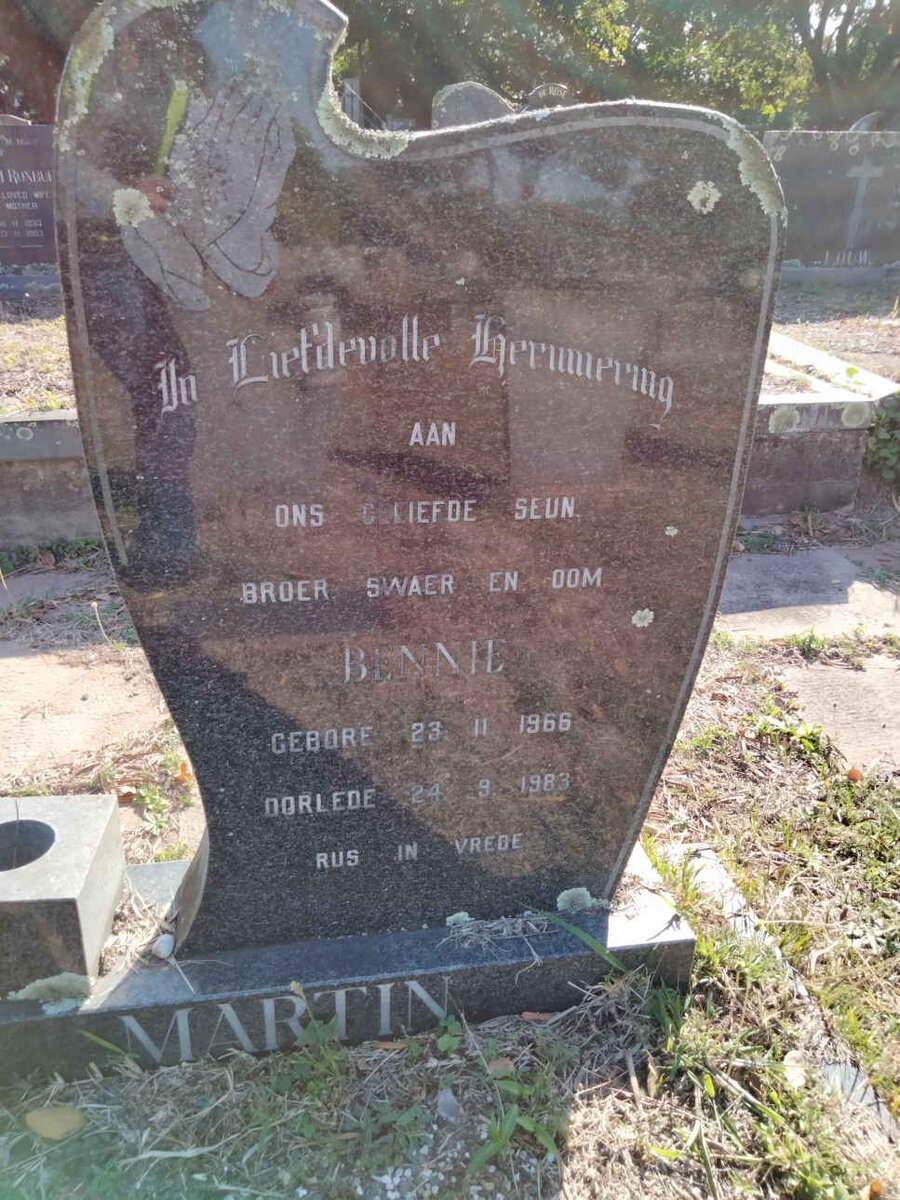 MARTIN Bennie 1966-1983