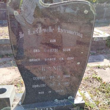 MARTIN Bennie 1966-1983