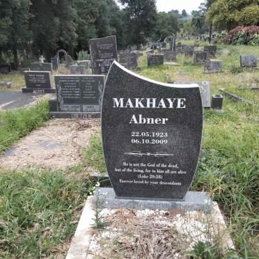 MAKHAYE Abner 1923-2009
