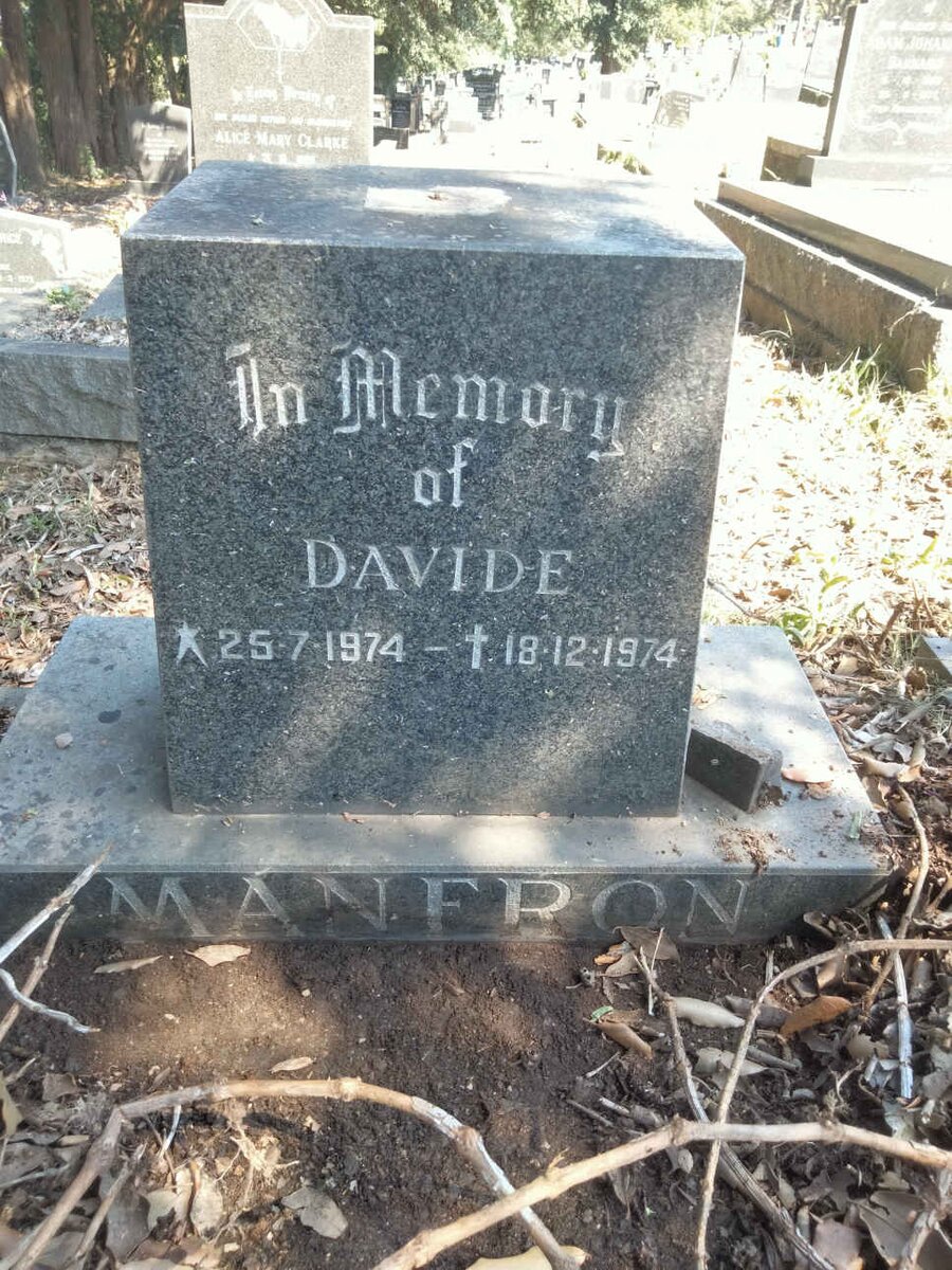 MANFRON Davide 1974-1974