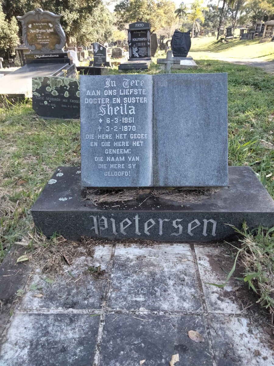 PIETERSEN Sheila 1951-1970