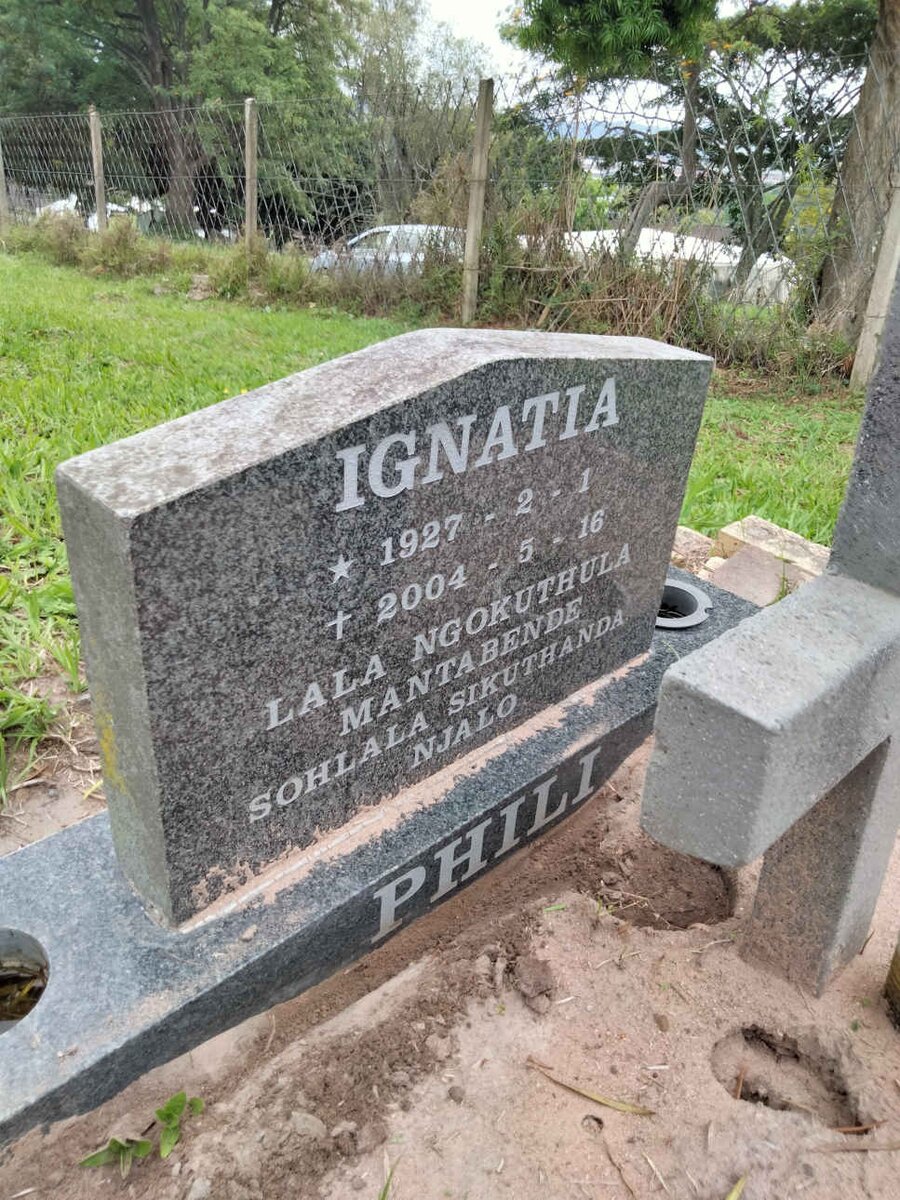 PHILI Ignatia 1927-2004