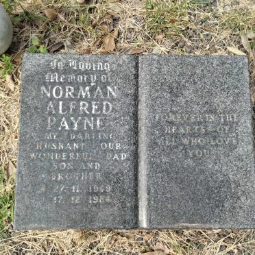 PAYNE Norman Alfred 1949-1984