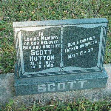 SCOTT Scott Hutton 1976-1990