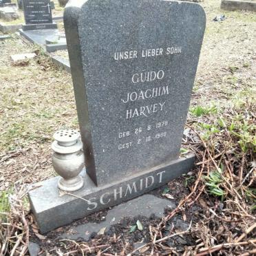 SCHMIDT Guido Joachim Harvey 1978-1980