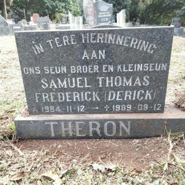 THERON Samuel Thomas Frederick 1984-1989