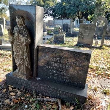 THORSEN Jennifer Gayle 1960-1982