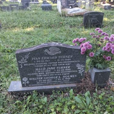 TURNER Ivan Edward 1914-1986 &amp; Maud Jane 1915-1992 :: HOLMES Walter George L. 1913-1999