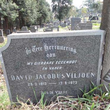 VILJOEN David Jacobus 1913-1973