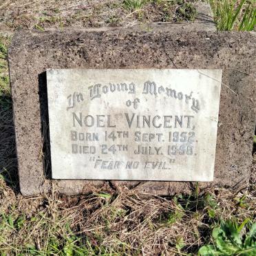 VINCENT Noel 1952-1958