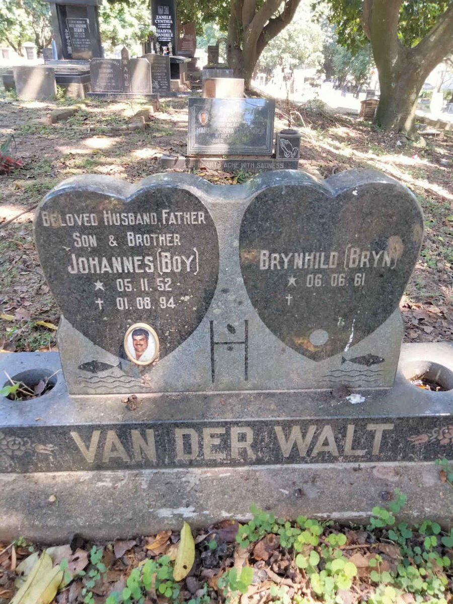 WALT Johannes, van der 1952-1994 &amp; Brynhild 1961-