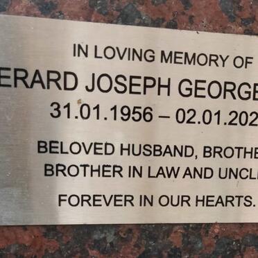 KU'HN Gerard Joseph George 1956-2023