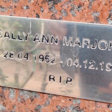 MARJORAM Sally Ann 1952-1996