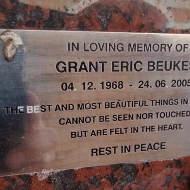 BEUKES Grant Eric 1968-2005