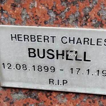 BUSHELL Herbert Charles 1899-1985
