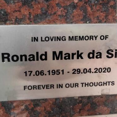 SILVA Ronald Mark, da 1951-2020
