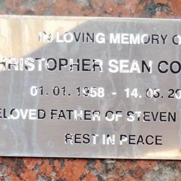 COSTELLO Christopher Sean 1958-2000