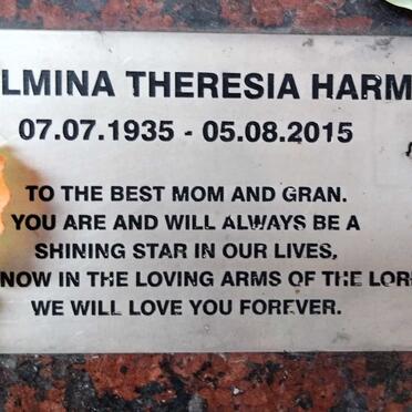 HARMSEN Wilhelmina Theresia 1935-2015