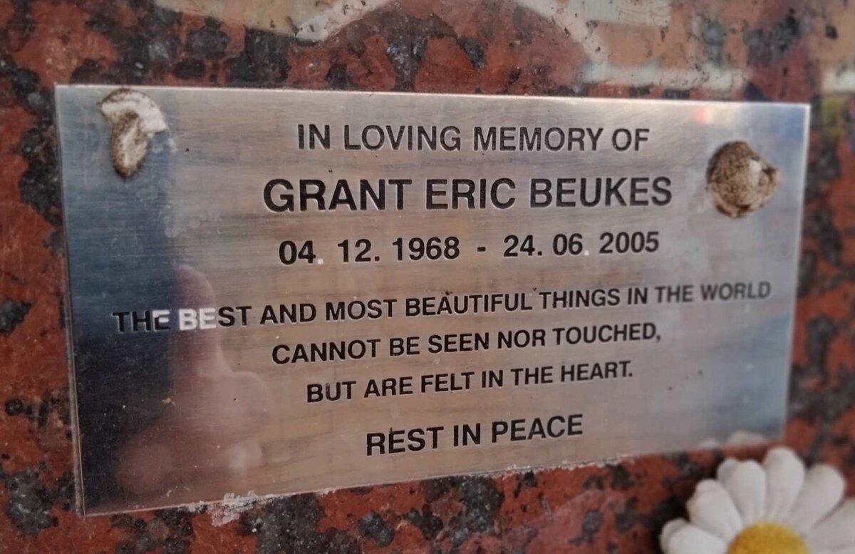 BEUKES Grant Eric 1968-2005