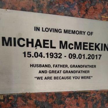 MCMEEKING Michael 1932-2017