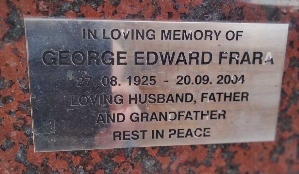 FRARA George Edward 1925-2004