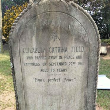 FIELD Elizabeth Catrina -1901