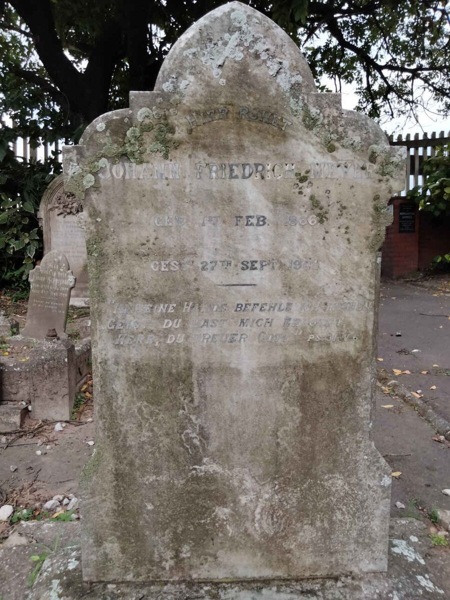 MEYER Johann Friedrich 1866-190?