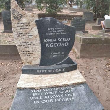 NGCOBO Jonga Scelo 1990-2018