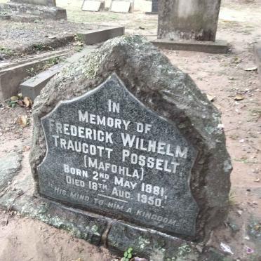 POSSELT Frederick Wilhelm Traugott 1881-1950