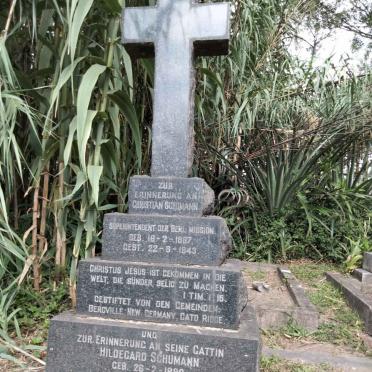 SCHUMANN Christian 1867-1943 &amp; Hildegard 1888-1964