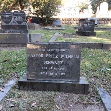 SCHWARZ Fritz Wilhelm 1901-1976