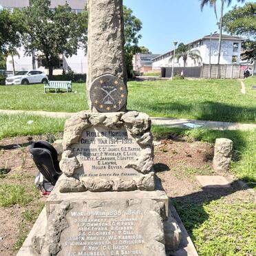 Kwazulu-Natal, PINETOWN, Pinetown Museum and Library, Memorial plaques