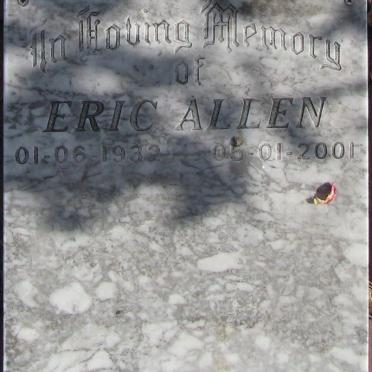 ALLEN Eric 1932-2001