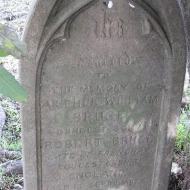 BRUCE Arthur William 1841-1865