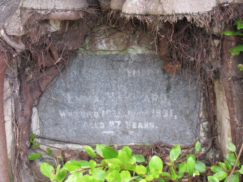 HAYWARD Emma 1844-1931