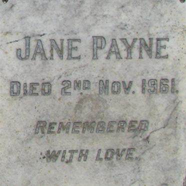 PAYNE Jane -1961
