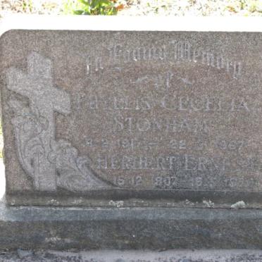 STONHAM Herbert Ernest 1907- &amp; Phyllis Cecelia 1917-1967