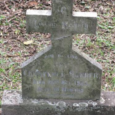 SANDER Joy Constance 1923-1923