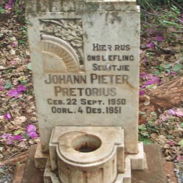 PRETORIUS Johann Pieter 1950-1951