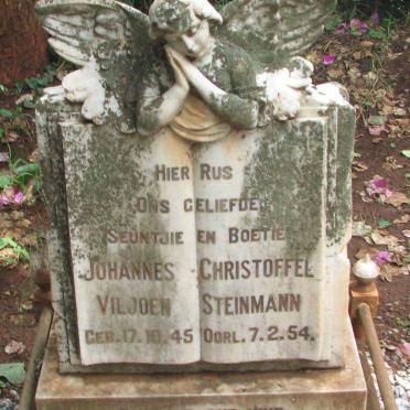 STEINMANN Johannes Christoffel Viljoen 1945-1954