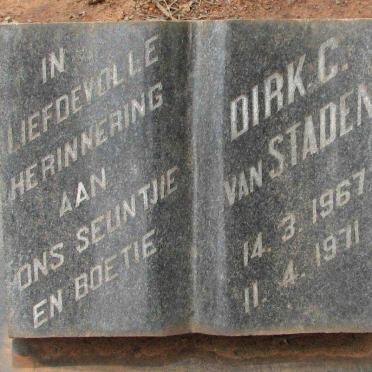 STADEN Dirk C., van 1967-1971