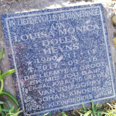 HEYNS Louisa Monica 1960-2017