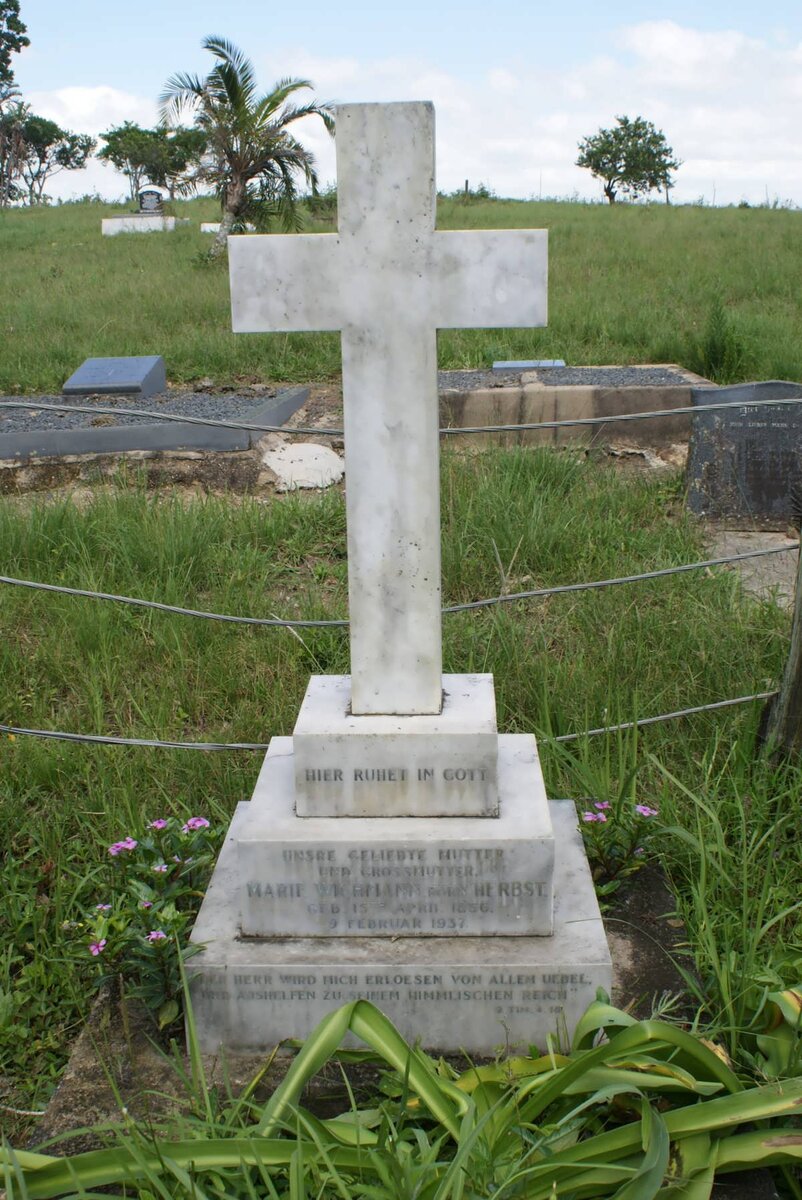 WICHMANN Marie nee HERBST 1856-1937