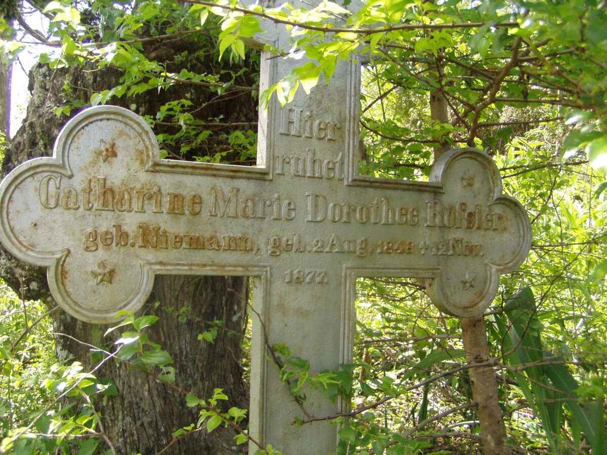 ROSSLER Catherine Marie Dorothea nee NIEMANN 1841-1877