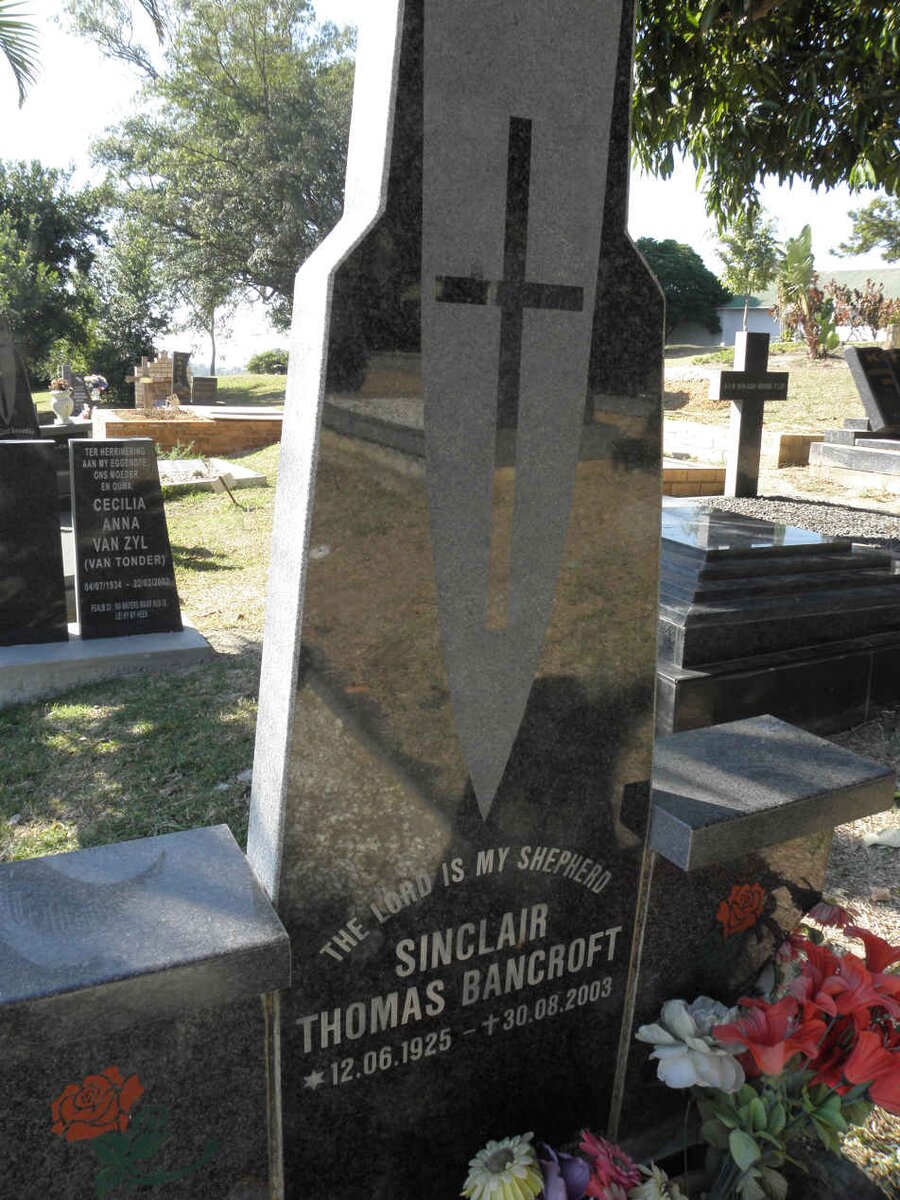 BANCROFT Sinclair Thomas 1925-2003