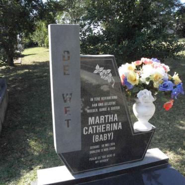 WET Martha Catherina, de 1914-2009