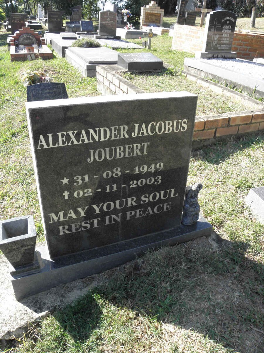 JOUBERT Alexander Jacobus 1949-2003