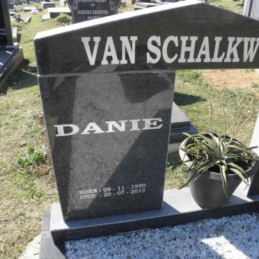 SCHALKWYK Danie, van 1950-2013