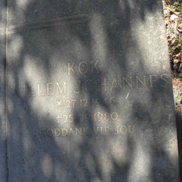 KOK Willem Johannes 1946-1980